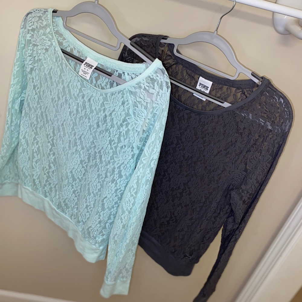 PINK VS Lace Shirts (set of 2)